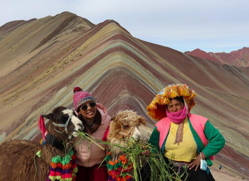 how high is rainbow mountain get in peru