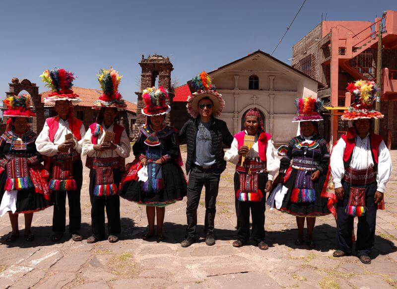 isla amantani lago titicaca puno get in peru