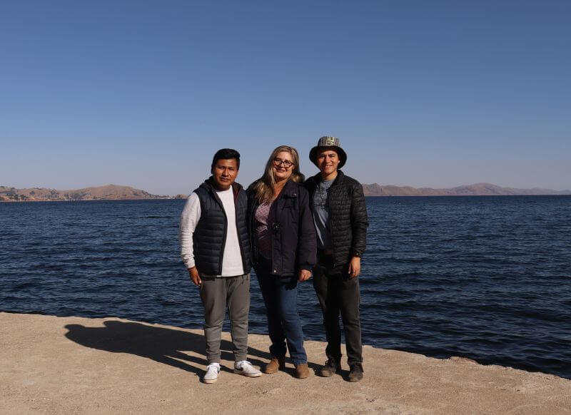 lago titicaca isla de taquile puno get in peru