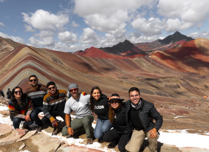 rainbow mountaun cusco tour get in peru