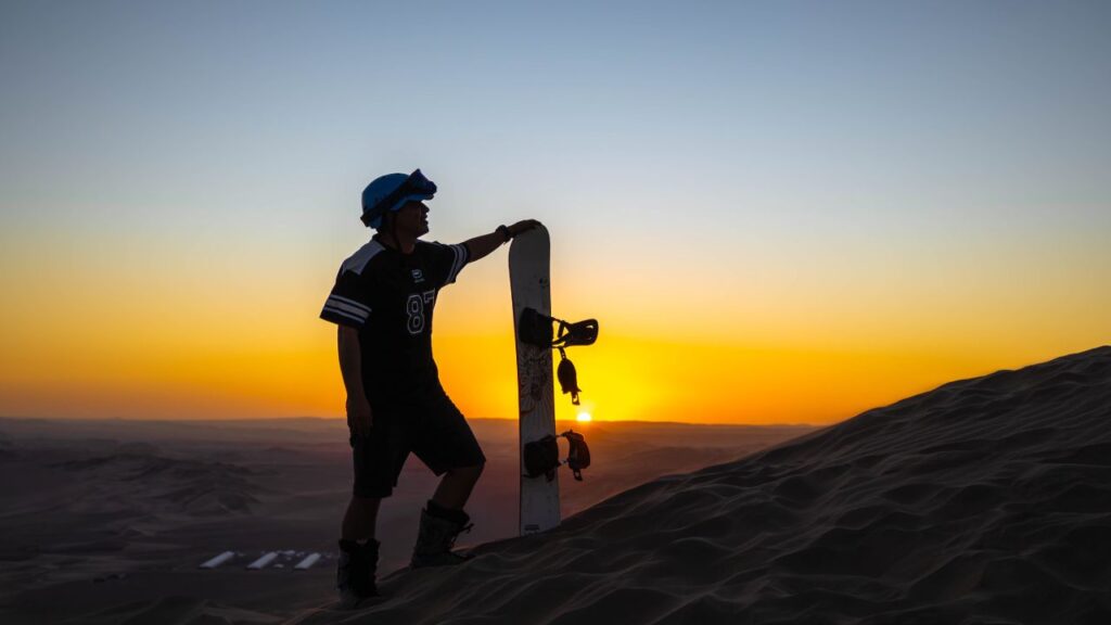 Huacachina sandboarding