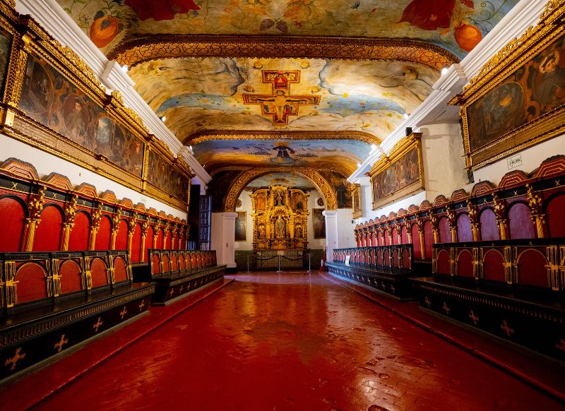 Lima city tour sala del convento get in peru