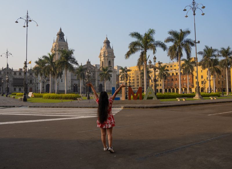 Plaza de armas de Lima city tour get in peru